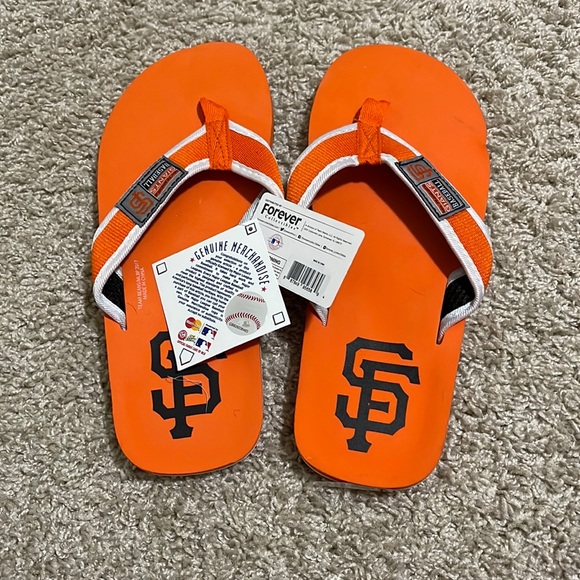 🔴3/$20🔴 NEW Men’s FOCO San Francisco Giants Flip Flops - Picture 2 of 8